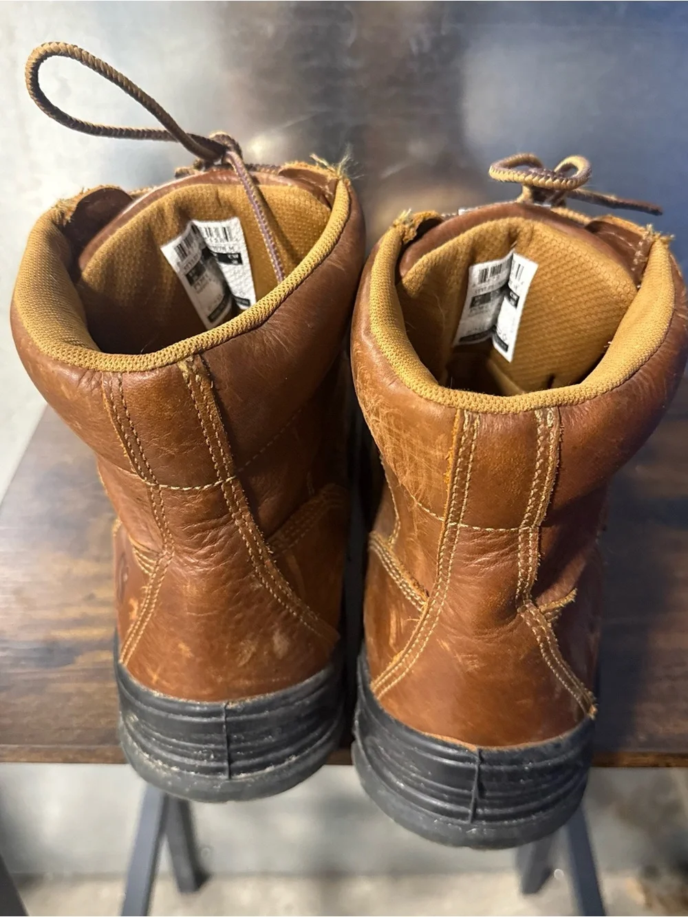 Carhatt work boots Men's Rugged Flex 6 in. Lace size 12